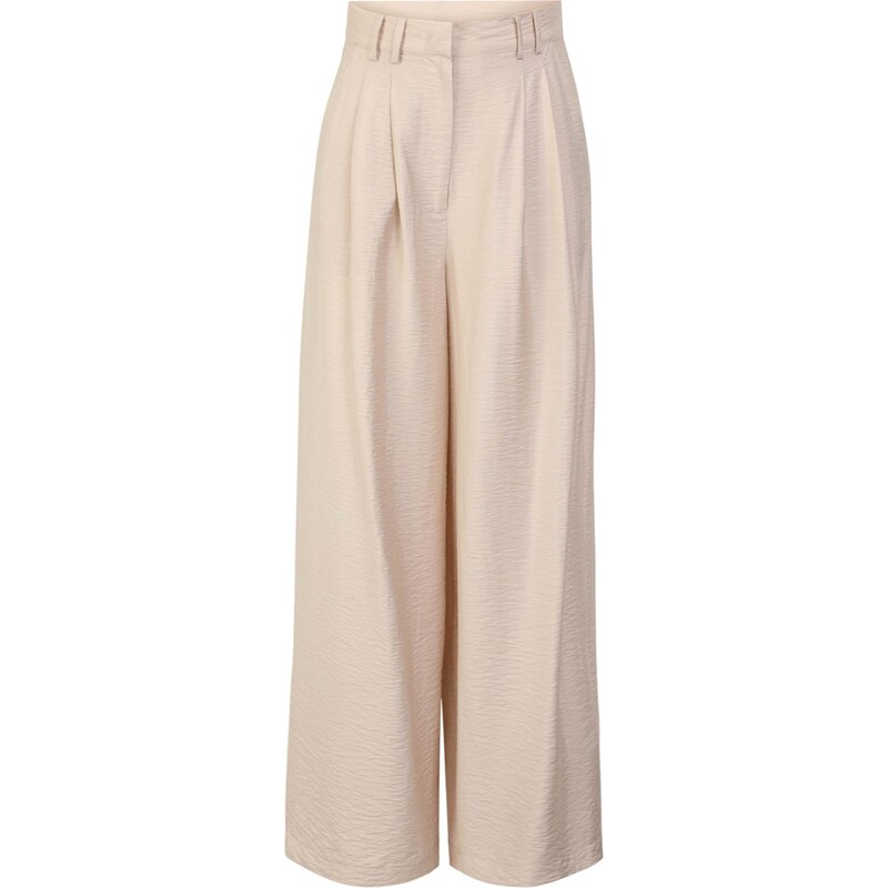 Guido Maria Kretschmer Women Plisované nohavice Finja sivobéžová 64404012