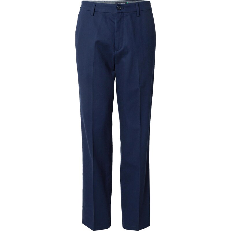 Dockers Nohavice s pukmi námornícka modrá 64390243