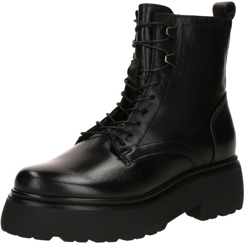 MJUS Šnurovacie členkové čižmy čierna 65883423