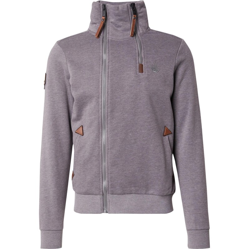 naketano Tepláková bunda sivá 64390344