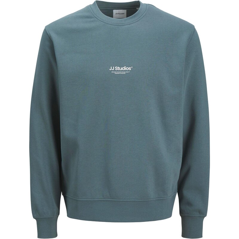 JACK & JONES Mikina JJESOHO čadičová / biela 64484033