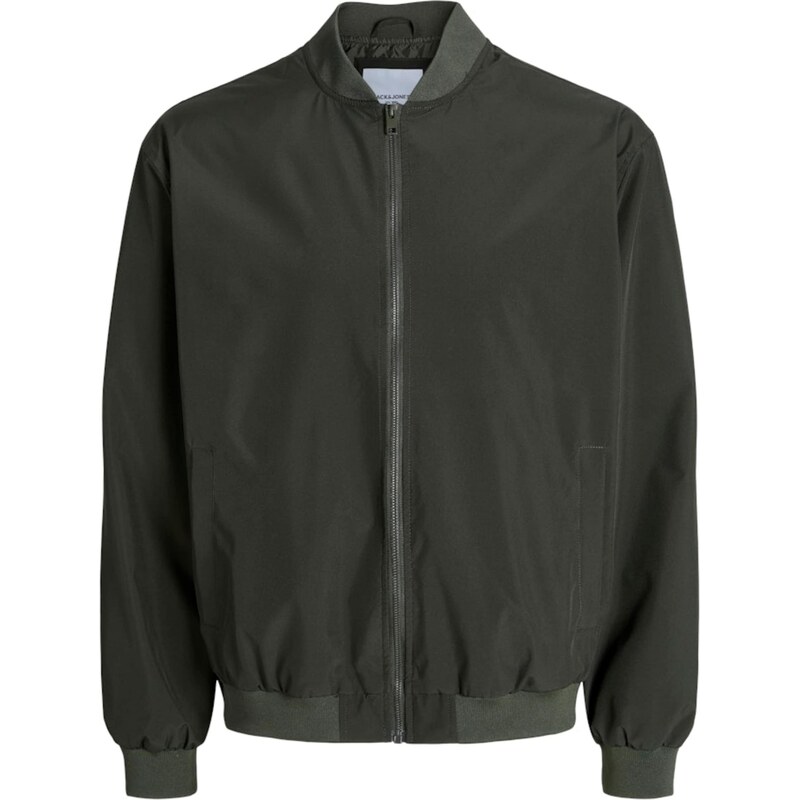 JACK & JONES Prechodná bunda JJECharge tmavozelená 64390014