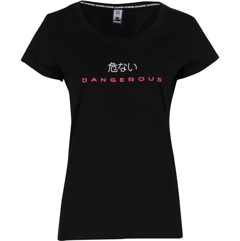 Dangerous DNGRS Tričko Loud melónová / čierna / biela 65654676