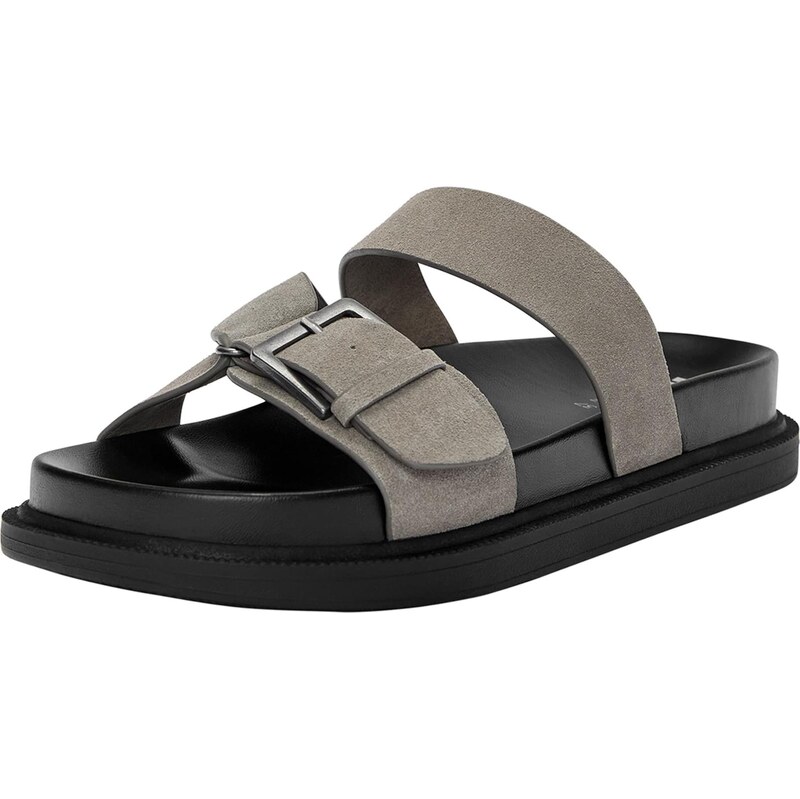 Pull&Bear Šľapky sivá 64488422