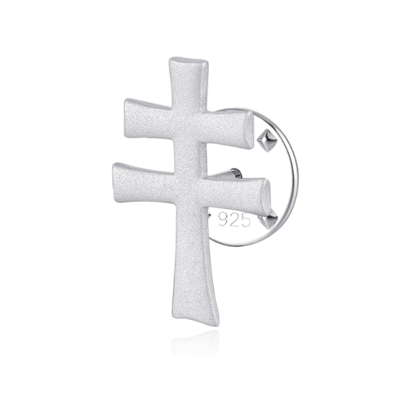 Olivie Strieborná brošňa SLOVENSKÝ KRÍŽ 9675 64805011