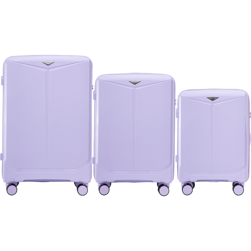 Svetlofialová sada 3 cestovných kufrov WINGS COCKATIEL CKT02 COCKATIEL 64391343