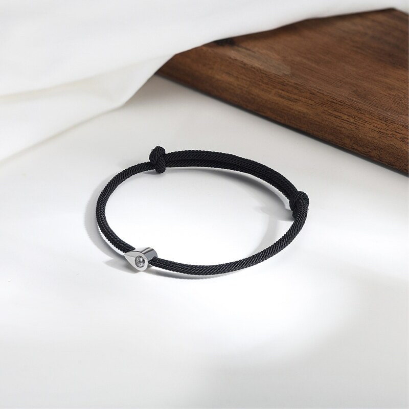 MAJYA Strieborný prívesok POSITION s čiernou šnúrkou 11870 64582796