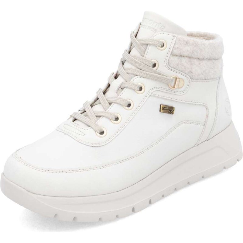 RIEKER Dámska členková obuv REMONTE D2V71-80 biela W5 64396038