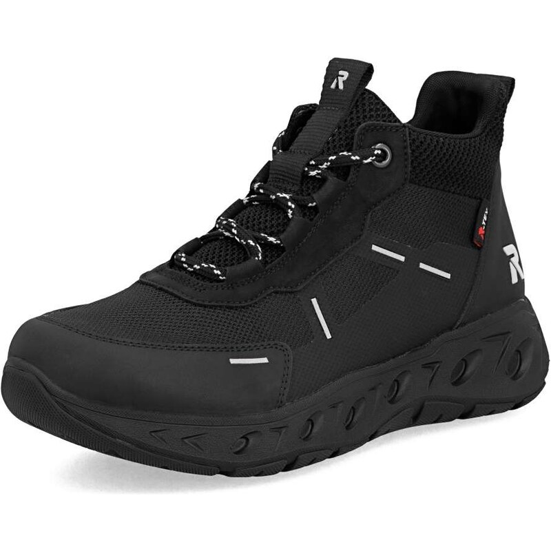 Dámska členková obuv RIEKER M6500-00 čierna W5 64396046