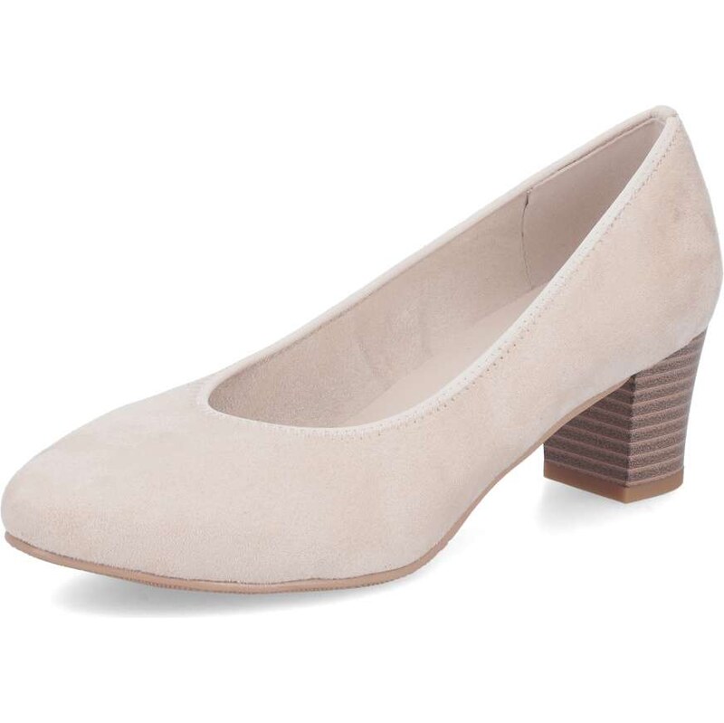 Dámske lodičky RIEKER 44650-60 béžová W5 64396052