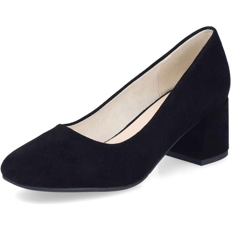 Dámske lodičky RIEKER 44750-03 čierna S6 64396053