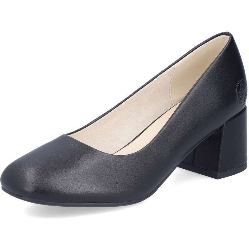 Dámske lodičky RIEKER 44750-04 čierna S6 64396054