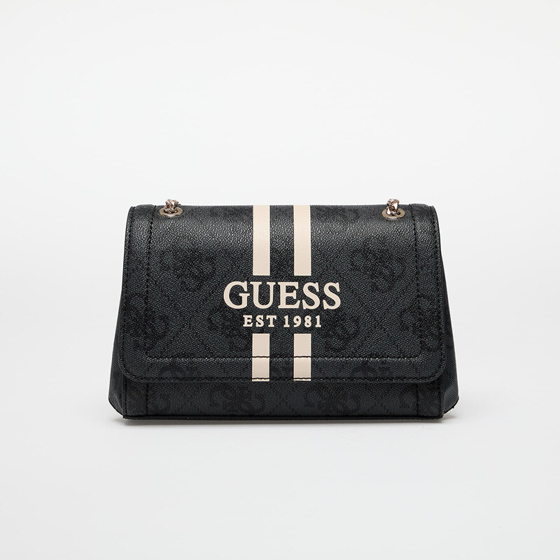 Taška GUESS Noelle II Convertible Cross Body Flap Coal Logo Universal 64396122