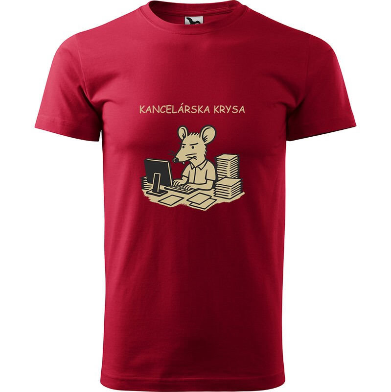 E-shop Handel Tričko - Kancelárska krysa