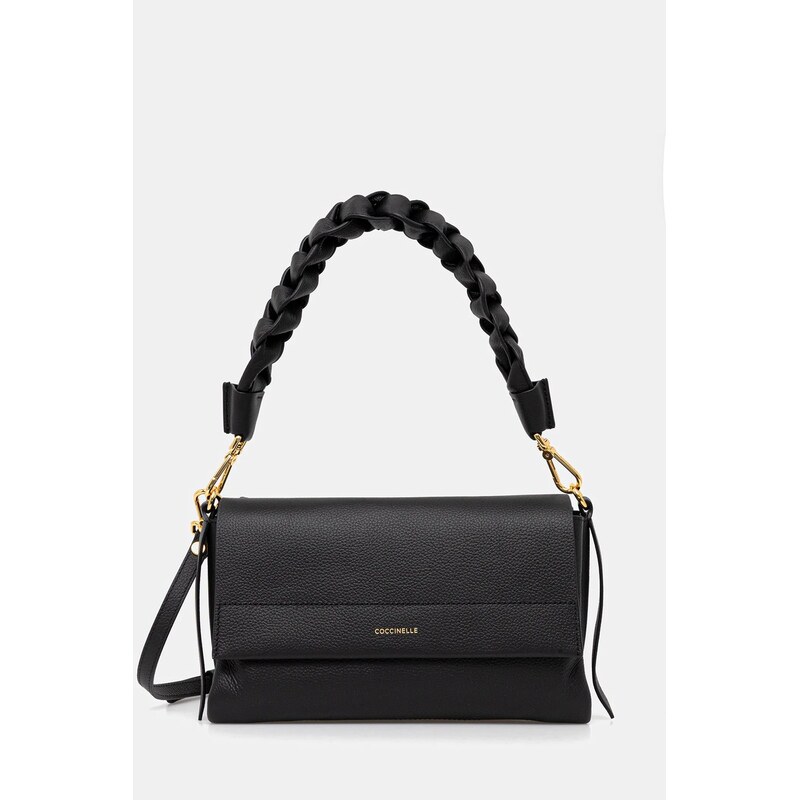 Kožená kabelka Coccinelle BOHEME GRANA DOUBLE 64396769