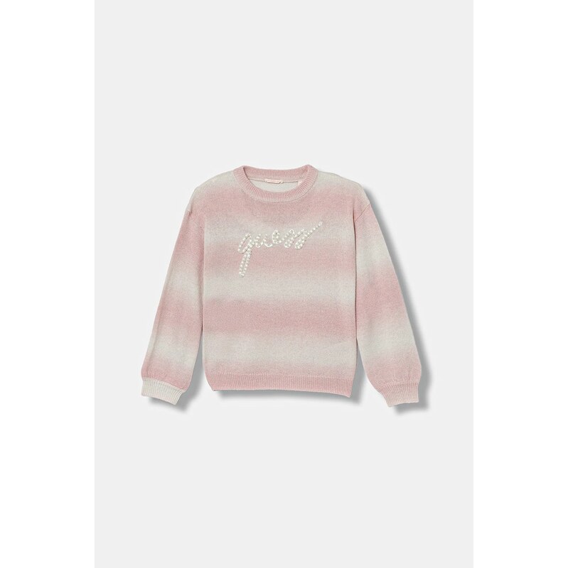 Detský sveter s prímesou vlny Guess 64396965