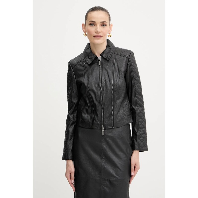 Kožená bunda Armani Exchange 64396731