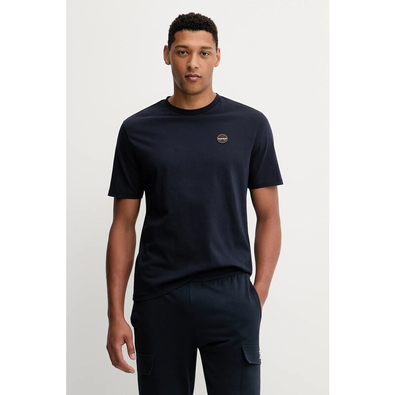 Bavlnené tričko Napapijri S-Badge 64396582