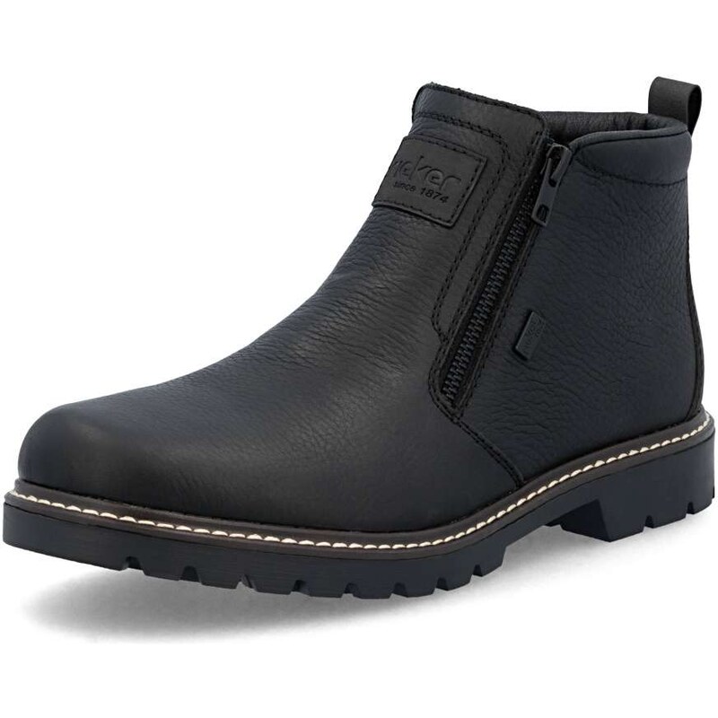 Pánska členková obuv RIEKER 39871-00 čierna W5 64396267