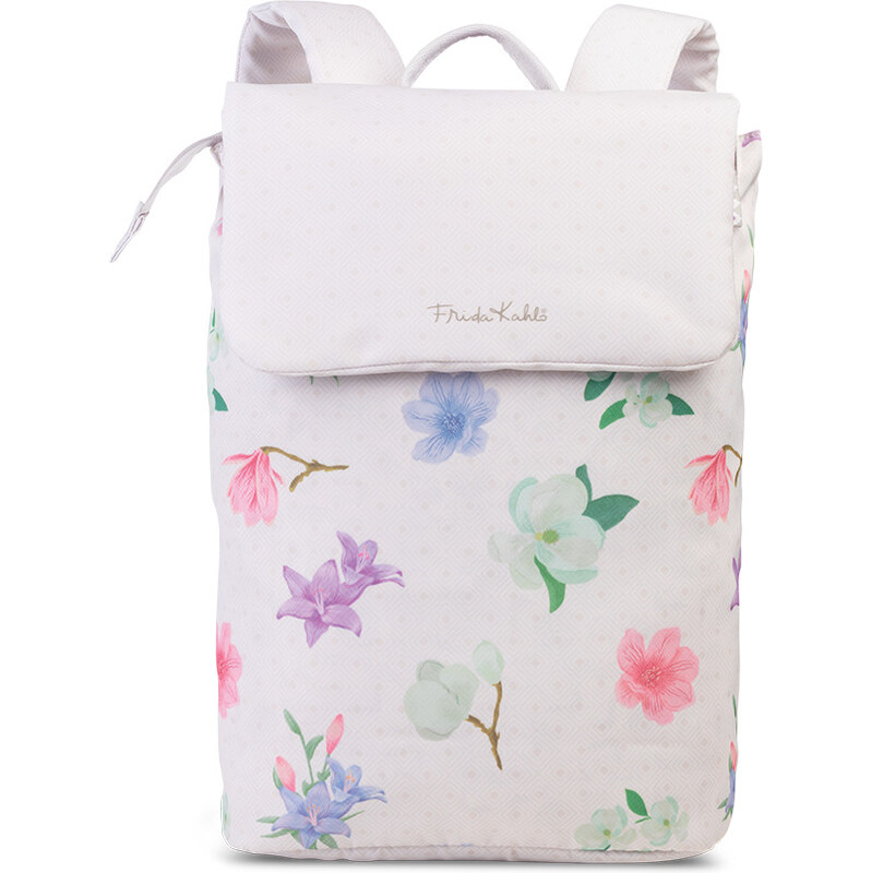 Bench Frida Kahlo batoh - Beige flowers 64732610