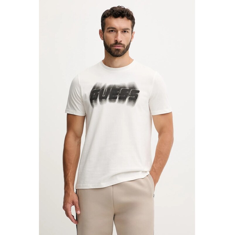 Bavlnené tričko Guess ASCANIO 64402662