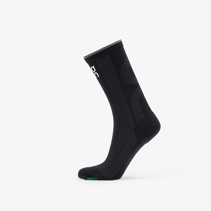 Ponožky On Elite Run Sock High Black/ Magnet XL 64398804