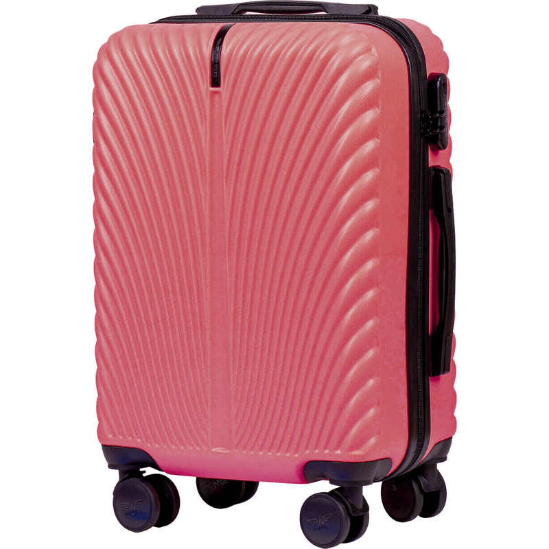 Ružový kabínový kufor 55x40x20 WINGS SWAN SN120 SWAN, Walizka kabinowa 64399600