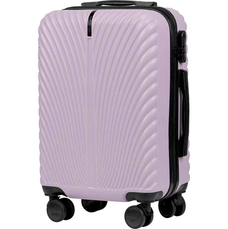 Svetlofialový kabínový kufor 55x40x20 WINGS SWAN SN120 SWAN, Walizka 64399599