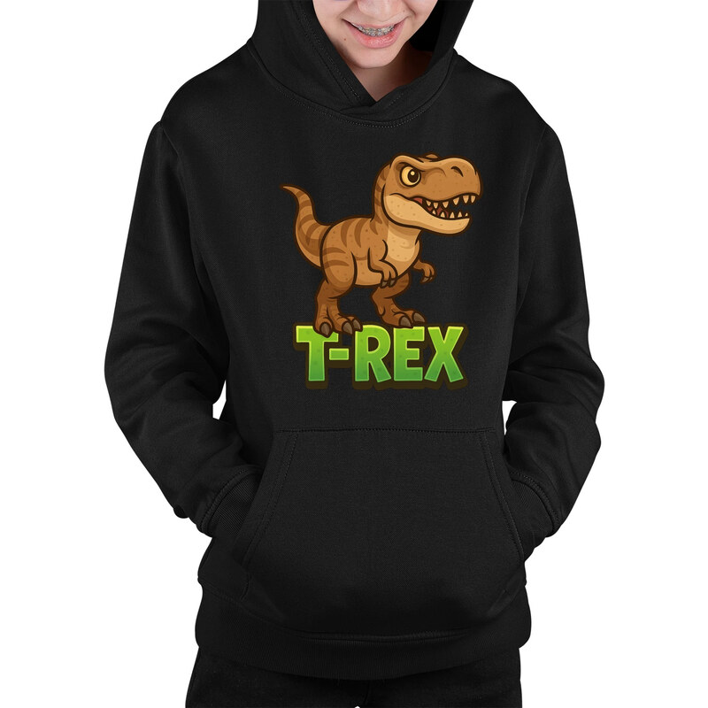 E-shop Garibald T-Rex Dinosaurov - detská mikina s kapucňou