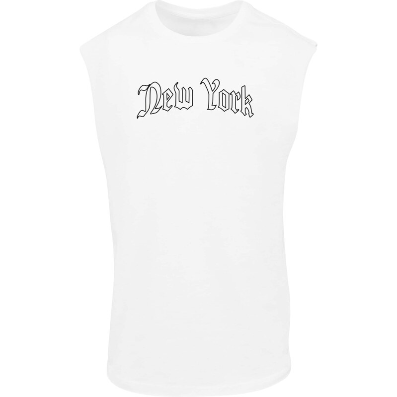 Mister Tee Tričko New York čierna / biela 65873638