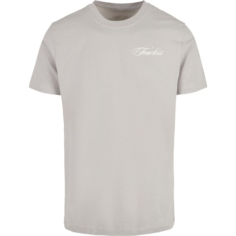 Mister Tee Tričko Fearless Crow hnedá / sivá / biela 66025796