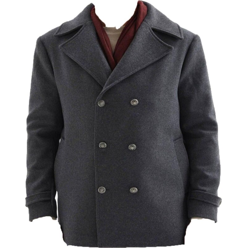 Antioch Prechodný kabát tmavosivá 65648194