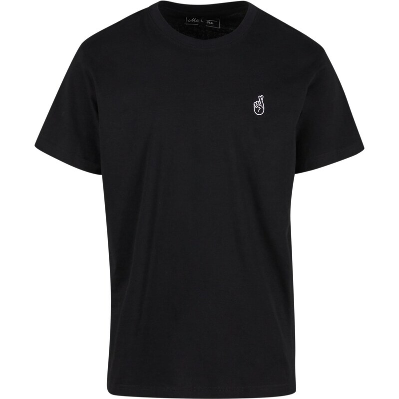 Mister Tee Tričko čierna / biela 65882712