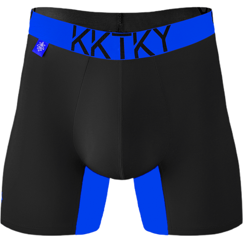 Pánske boxerky KKTKY Trunks Noemova vlna Neónová modrá 64404983