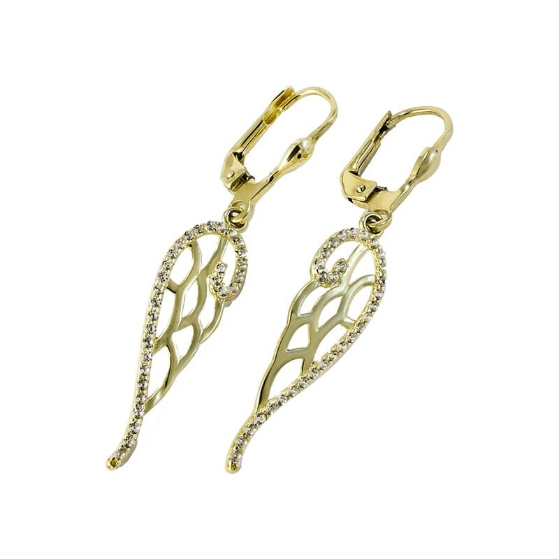 Zlaté náušnice Glare 407 64405227