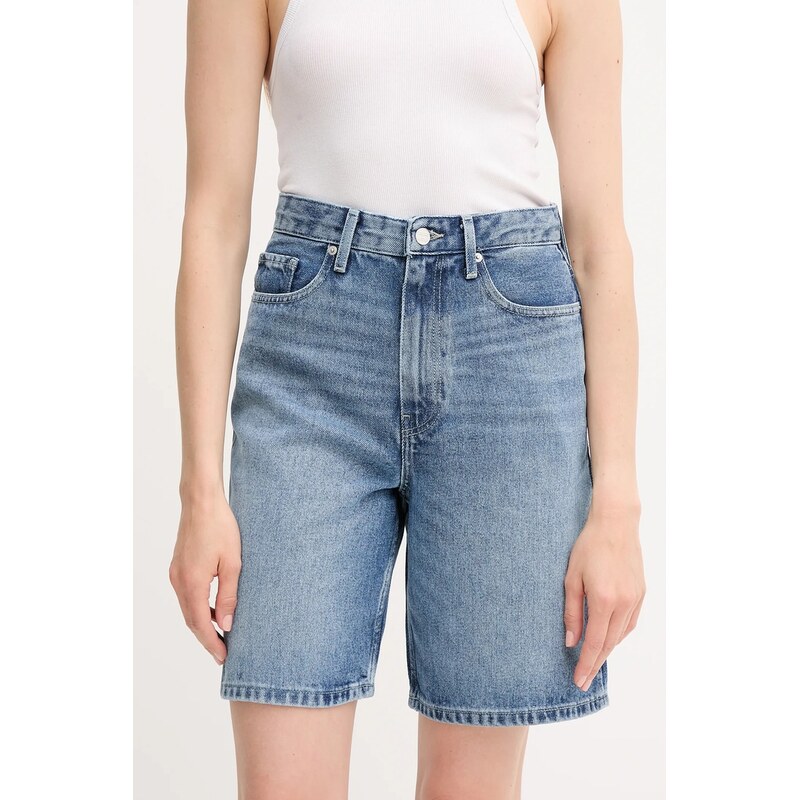 Rifľové krátke nohavice Tommy Hilfiger 64412600