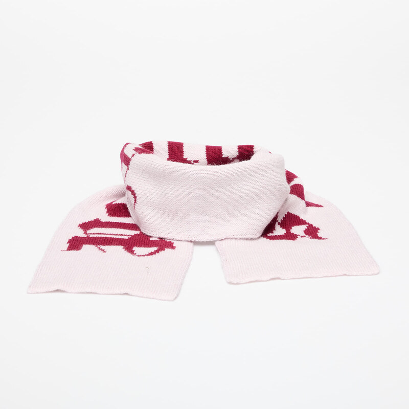 Šál Palm Angels Kids Logo Knit Scarf Rose Pink/ Brick Red Universal 64406015