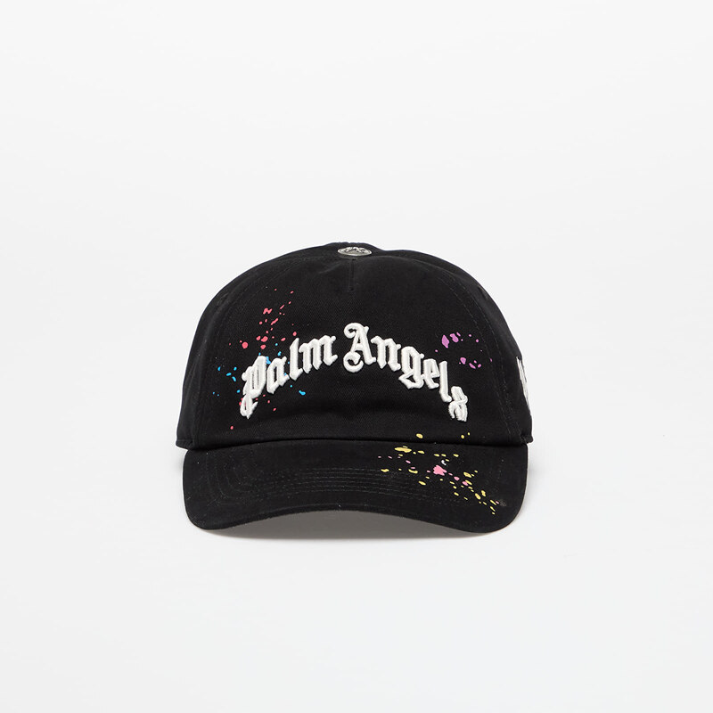 Šiltovka Palm Angels Curved Logo Painted Cap Black/ Multicolor 64406007