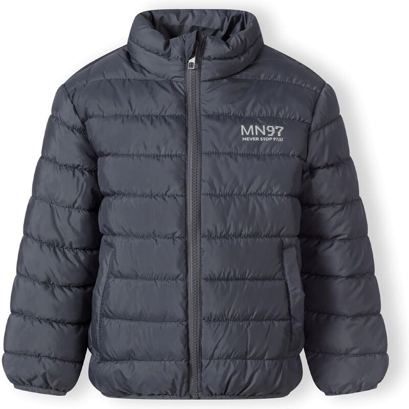 MINOTI Prechodná bunda tmavosivá / biela 63348025