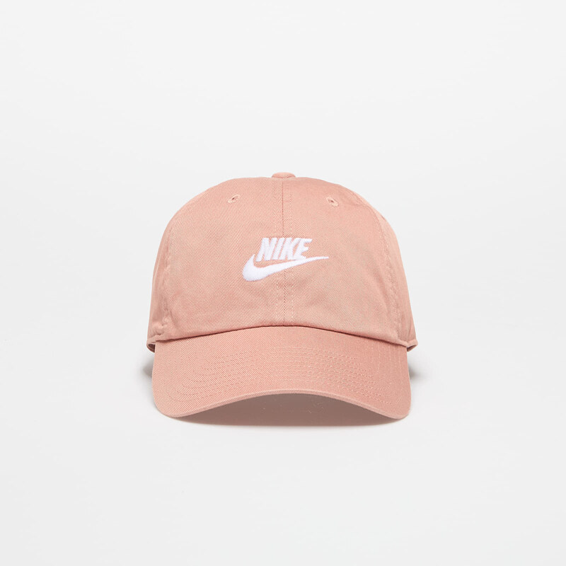 Čiapka Nike Club Unstructured Futura Wash Cap Rose Gold/ White L/XL 64409161