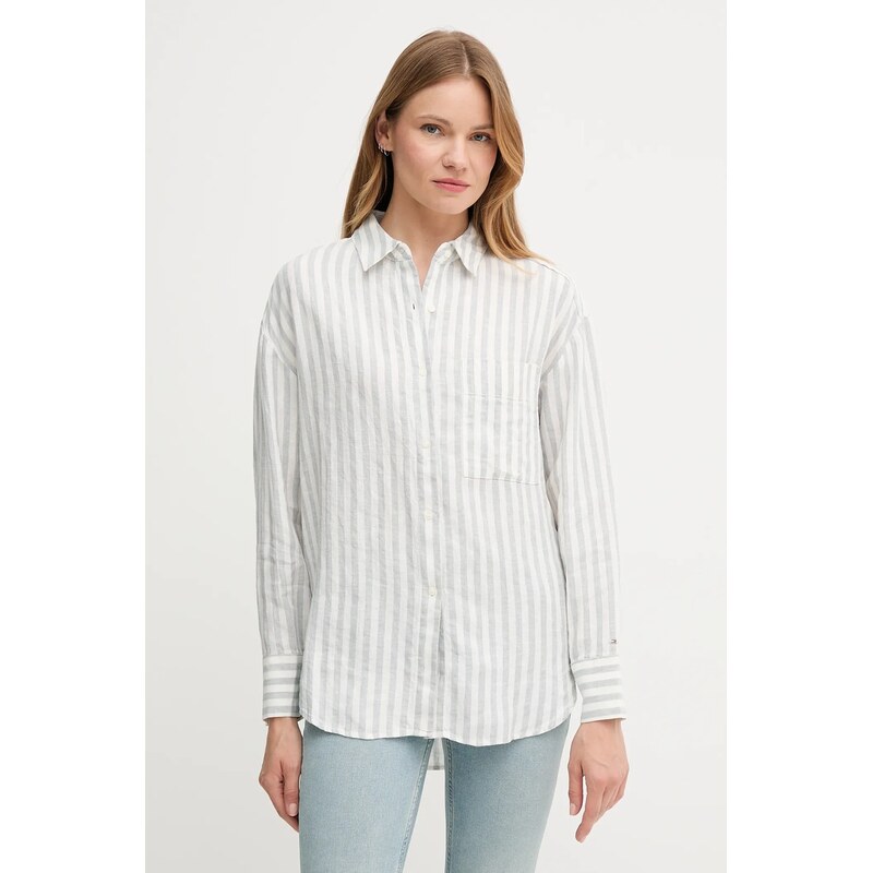 Ľanová košeľa Tommy Hilfiger 64412467