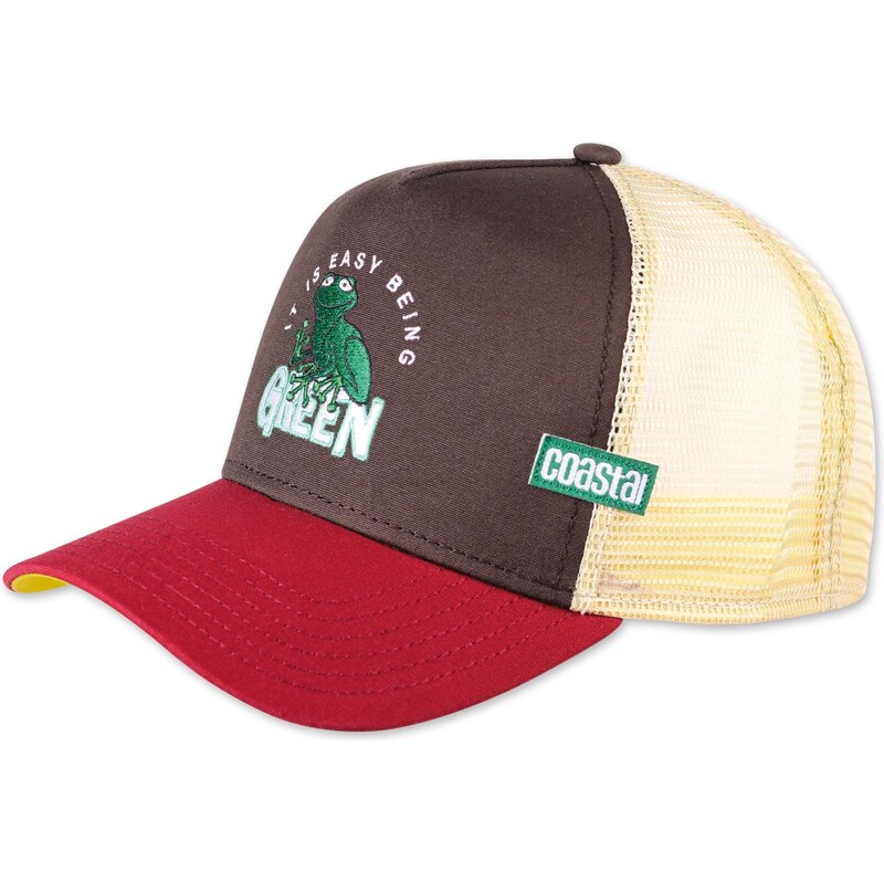 Coastal Čiapka HFT Easy Green hnedá / žltá / tmavozelená / 64412396