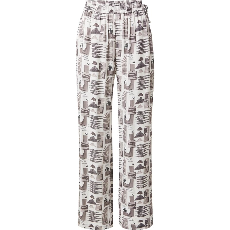 SCOTCH & SODA Nohavice Gia tmavošedá / antracitová / sivobéžová / 66037182