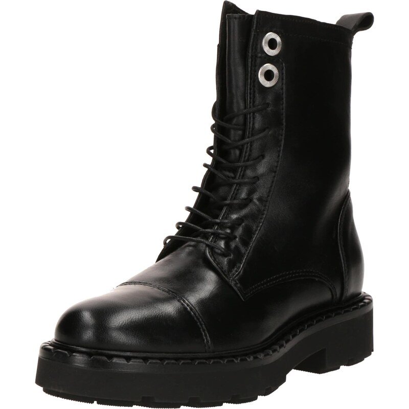 MJUS Šnurovacie členkové čižmy čierna 65883571