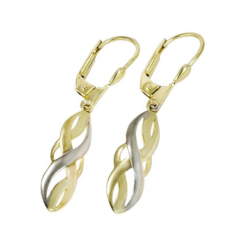 Zlaté náušnice Glare 411 64414560