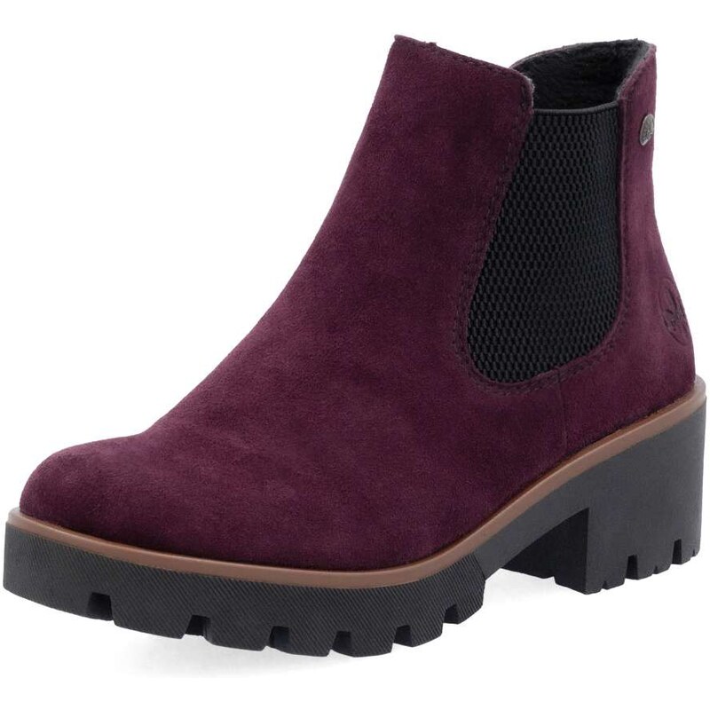 Dámska členková obuv RIEKER 79265-30 fialová W5 64414796