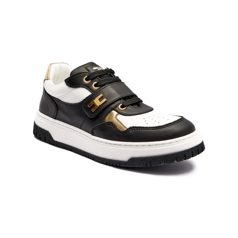 Elisabetta Franchi Kožené sneakersy 64407229