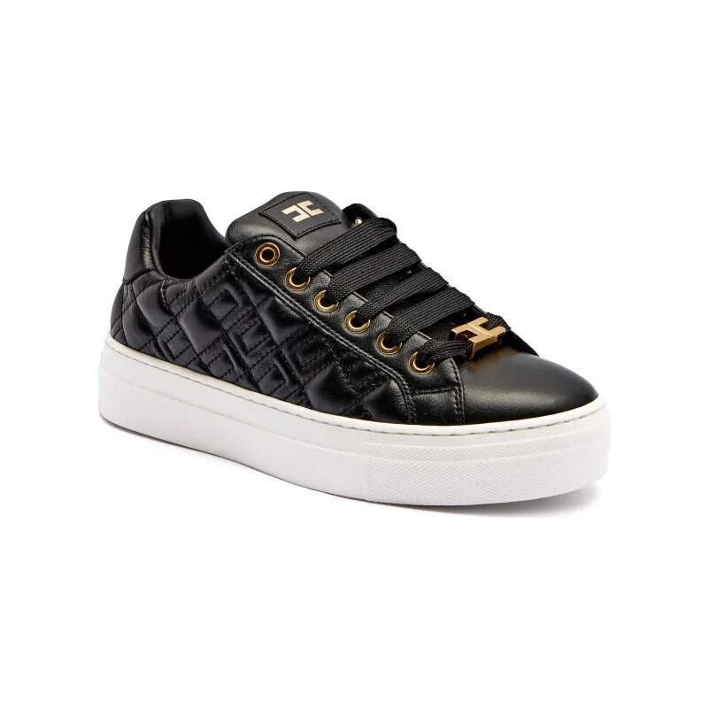 Elisabetta Franchi Kožené sneakersy 64407230