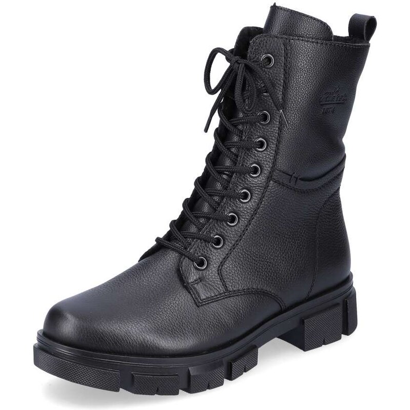 Dámska členková obuv RIEKER Y7116-00 čierna W5 34991516