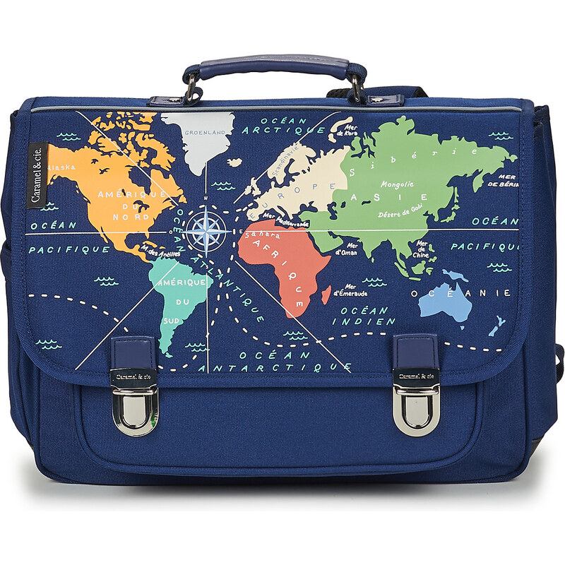 CARAMEL & CIE Školské tašky a aktovky CARTABLE 38 CM MAPPEMONDE 64415225
